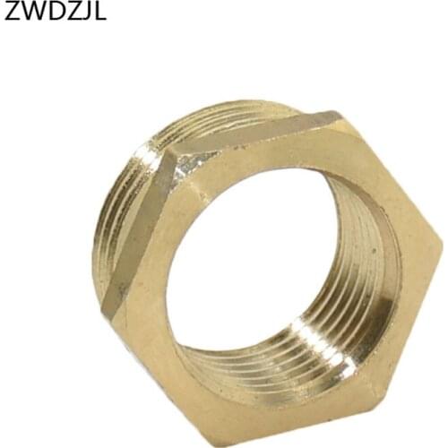 Male Thread 3/4 to the 1/2 Female Connector Brass adapter Garden tap 3/4 Reducing 1/2 threaded Repair joint fittings 15pcs