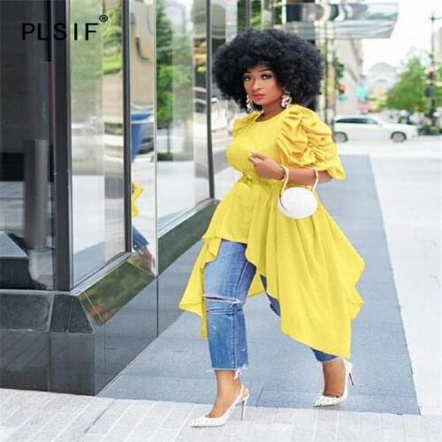 PLSIF Short Sleeve Blouses