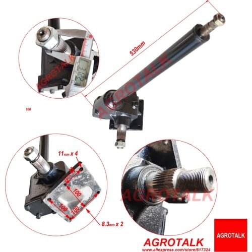 Steering unit for Shandong Taishan TS254 / TS304 tractor with engine FD295T / FD2100T, part number: 25.40.001