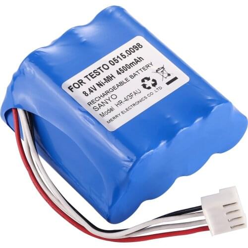 High Quality Imported Battery Cells 0515.0098 Battery For Testo 350-EPA 350plus 0515.0098 testo350EPA Flue Gas Analyzer Battery