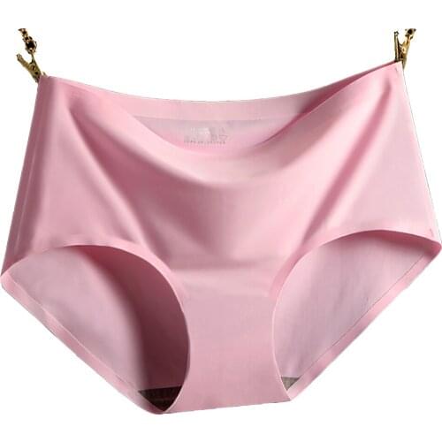 Womens panties Ice Silk Panties Women Briefs Cozy Pretty Briefs Ladies Underwear Sexy Ladies G String Womens Underwear