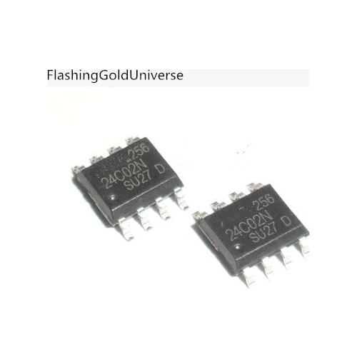 100PCS AT24C02 24C02 SOP-8 New original