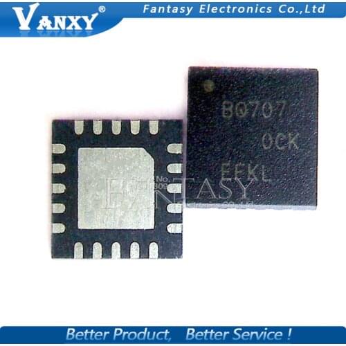 5pcs BQ24707RGRR VQFN-20 BQ24707 QFN-20 BQ707 QFN laptop chip new original