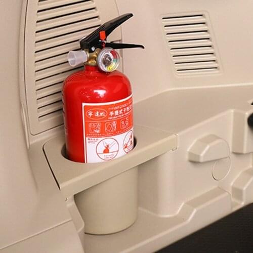 Car Boot Fire Extinguisher Support Beverage Cup For Nissan Rogue X-Trail Car Trunk Rack Storage Case for Rogue 2016-2018