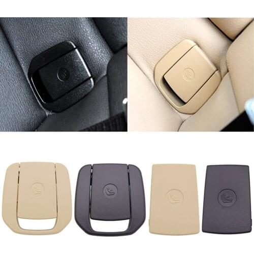 Children Car Rear Seat Safety Hook ISOFIX Cover Child Restraint For BMW X1 E84 3 Series E90 F30 1 Series E87 Black Beige Auto