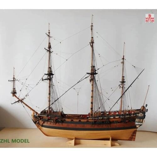INGERMANLAND 1715 Scale 1/96 650mm 25.5" Model Ship Kits