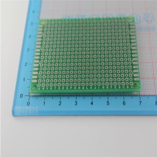 5PCS 5*7 single plate 5x7cm tin glass fiber board spray tin universal board experiment printed circuit board 5*7cm