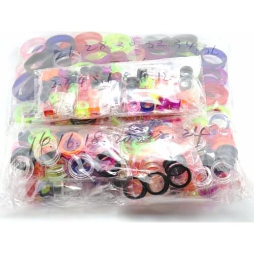 2mm-36mm different 20 sizes ear stretchers acrylic transparent screw fit ear plug flesh tunnel ear gauges body jewelry piercing