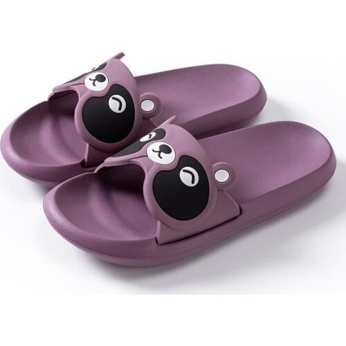 Slipper Womens Home Non-slip Thick-soled Soft-soled Mens Ins Cartoon EVA Couple Slippers Men Shoes Home Slipers for Women