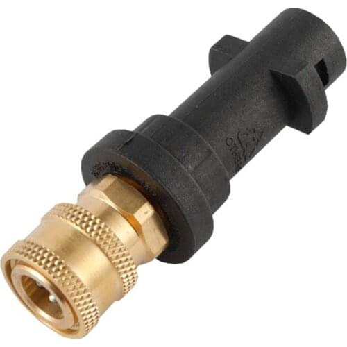1/4 inch Quick Releasure Blue Connector to Karcher K2 K3 K4 K5 K6 K7 Pressure Washer Spraying Nozzles Adapter