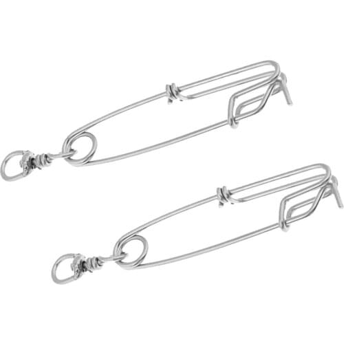 2 Pieces Longline Branch Snap Swivel Speargun Float Line Tuna Clip Connector