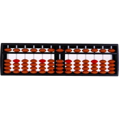 Abacus Montessori Toy 17 Digits Kid School Learning Math Arithmetic toy Chinese Traditional Abacus Educational Toys for children