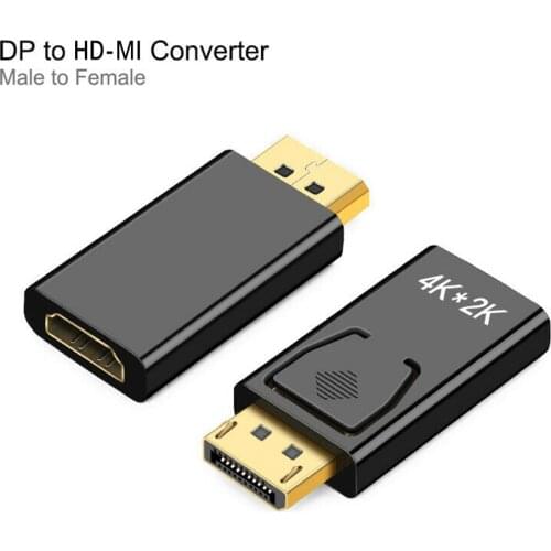 4K x2K HD-MI to DP Display Port Display Port DP Male to HD-MI Female Adapter Converter 1080P