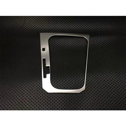 For Volkswagen Passat B8 2016 2017 2018 LHD Drive Stainless Gear Shift Box Panel Water Cup Holder Cover Trim Car Accessories