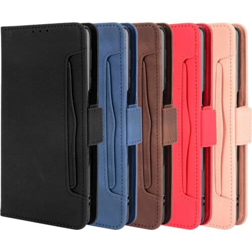 Aquos R6 Wallet Case Vintage Business Leather Coque Full Cover Para Shockproof Luxury Flip Capa for Sharp Aquos R6 Shell