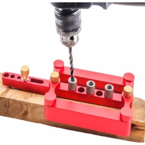 Woodworking Self Centering Dowelling Jig for Metric Dowels 6/8/10mm Precise Drilling Tools JDH88