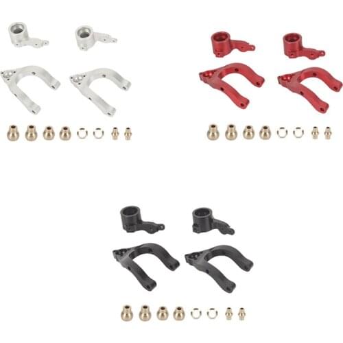 For WPL D12 1/10 RC Truck Car Upgrade Parts Metal Lower Swing Arm Steering Cup Knuckle Ball Joint Set Accessories