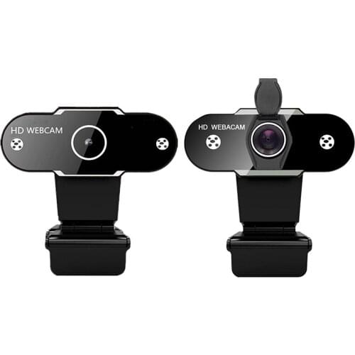 HD 1080P Webcam 2K Auto Focus Web Camera with Microphone for Live Broadcast Video Calling Conference Work camara web cam
