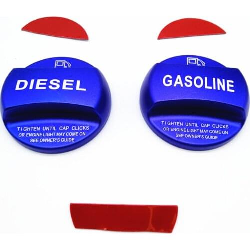 Aluminum Alloy Diesel and Gasoline Fuel Tank Cover Cap Trim For BMW X6 X5 X4 X3 X1 G01 G02 F10 F20 F15 F16 F25 F30 F32 F45 F48