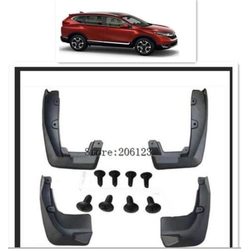 Molded Car Mud Flaps For Honda CR-V CRV 2017 2018 Mudflaps Splash Guards Mud Flap Mudguards Accessories