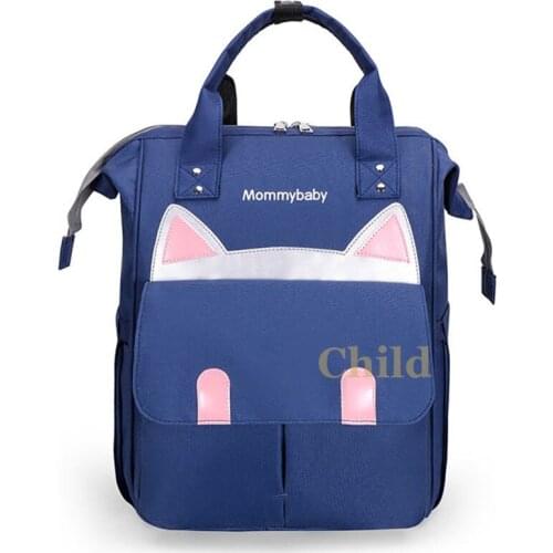 Multifunctional Mummy Bag Shoulder Large Capacity Fashion Maternal and Child Bag Mommy Traveling Baby Diaper Backpack