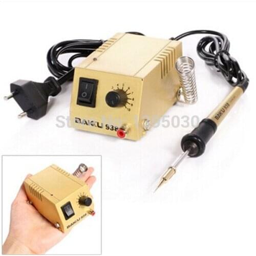 0.9kg Powerful & Fast Soldering Station,220V/110V. for SMD, SMT, DIP Soldering Work. Long Life Heater. BAKU BK-938