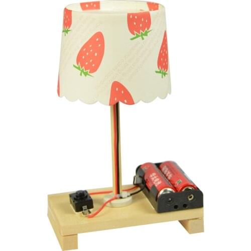 Kids Science Experiment Kits Mini Desk Lamp DIY Assembly Toy Children Educational Toy