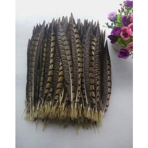 New! Sell high quality 100pcs / lot Lady Amherst Pheasant feathers, 10-12 "/ 25-30cm diy jewelry decorative props