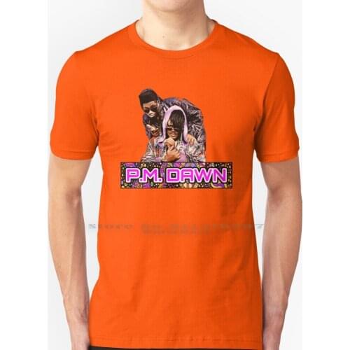 Pm Dawn T Shirt 100% Pure Cotton Sugar Hill Gang Disco 1970s 70s 1980s 80s Rap Grand Master Flash Beat Street Funkmaster Flex