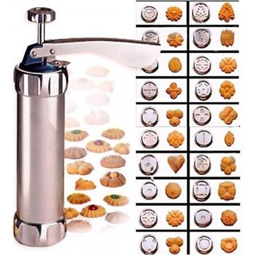 Pro Aluminum Atlas Deluxe Biscuit Maker Cookie Stamp Press Bakeware Cookie Tool