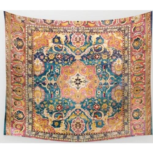 Amritsar Punjab North Indian Rug Print Tapestry Wall Hanging Beach Throw Rug Blanket Camping Tent Travel Sleeping Pad Tapestry