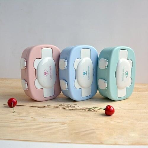 Collapsible Japanese Lunch Box Portable Bento Box Plastic Foldable Food Container Storage Box For Kids Outdoor Lunch Box