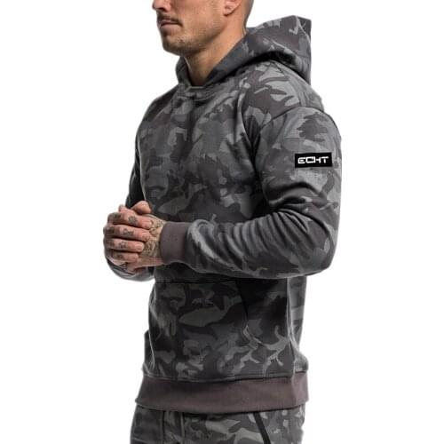 Fashion New Fitness Hoodies Men Autumn Fashion Brand Fashion camouflage Sportswear Sweatshirt Mens Track Outdoor Sweatshirts