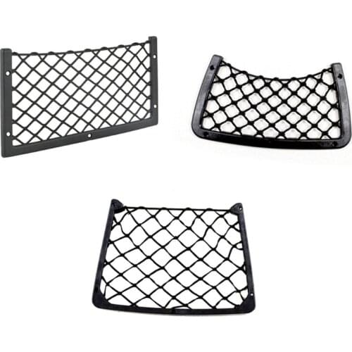 Universal Framed Stretch Mesh Net Pocket for Auto RV Home Marine Car Accessories