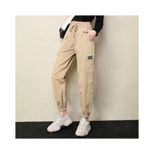 A249-Summer trendy one button skinny pants wide leg pants