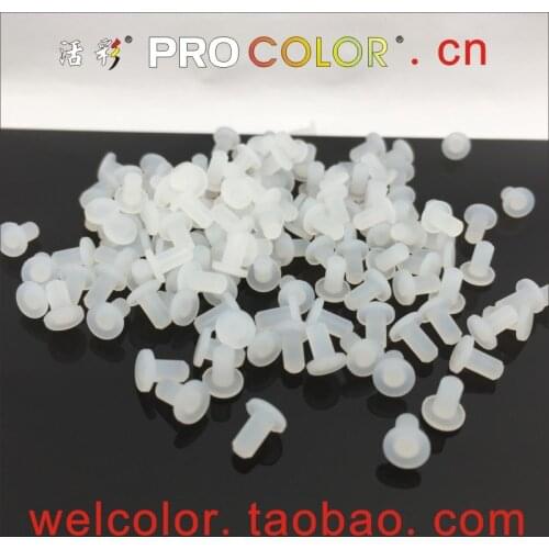 2.5mm 2.6 2.8mm 2.5 2.8 3 3/32" 7/64" mm High Temp Black Transparent Soft Round Silicone Rubber Plug Stopper protective End Caps