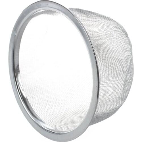 Promotion! teapot diameter 80mm metal mesh tea Leaf spices strainer basket