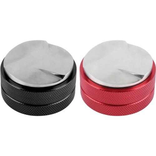 Anti -slip Coffee Distributor Stainless Steel Smart Coffee Tamper 58mm Base With Three Angled Slopes Kitchen Tools