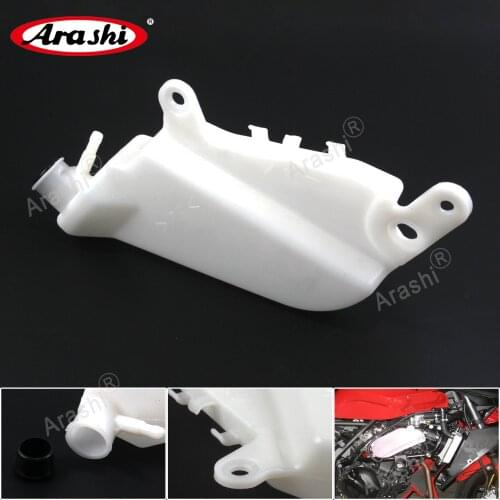 ARASHI Coolant Reservoir Tank For YAMAHA YZF R1 2002 2003 Radiator Plastic Caps Water Storage Overflow Bottle YZF-R1 Accessories