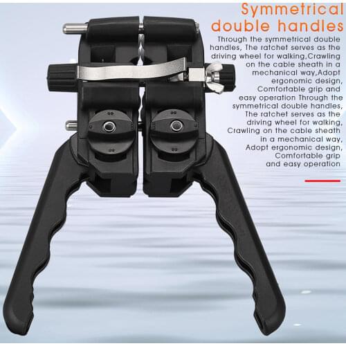 AUA-F9 Fiber Optic Stripper Longitudinal Cable Jacket Slitter Cable Sheath Opening Cutter 8-30mm