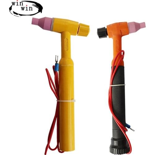 Spot Welding Torch Blowpipe Welding Gun Handle Hand Held Argon Arc Welding Gun Head Pulse Laser Spot Welding Machine Spot Welder
