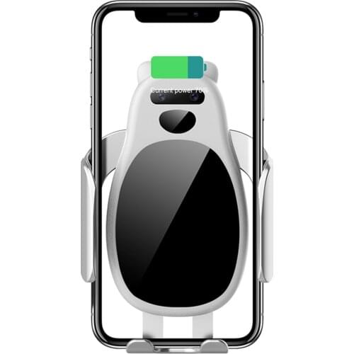 Infrared Automatic Induction Car Wireless Charger 15 Watt Quick Charging Vehicle-Mounted Holder For Iphone Xs Samsung S10