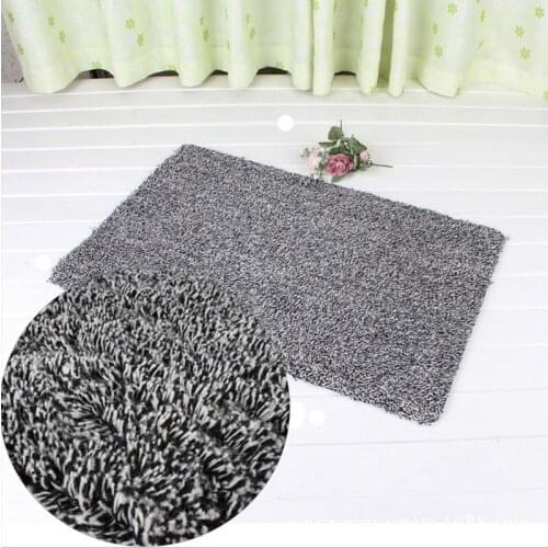 New Indoor Super Absorbs Doormat Latex Backing Non Slip Door Mat for Small Front Door Inside Floor Dirt Trapper Cotton Entrance
