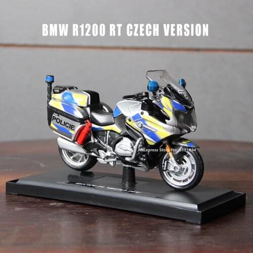 Maisto 1:18 Hot BMW Yamaha R1200 RT Police motorcycle series original authorized simulation alloy motorcycle model toy car