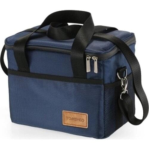 10L Large Capacity Insulated Lunch Bag Reusable Foldable Cooler Tote Grocery Bag Portable Outdoor Picnic