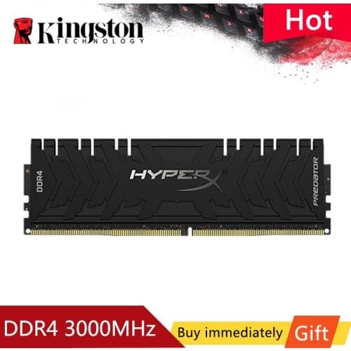 Kingston Memoria Ram ddr4 3000Mhz 8gb 16gb 1.2V Cl15 DIMM XMP HyperX Predator Memory Rams for Desktop