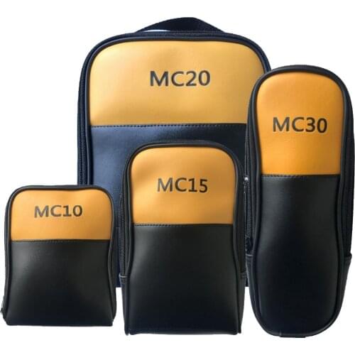 Soft carrying bag MC10 MC15 MC20 MC30 Used for clamp meter multimeter storage bag Suitable for UNI-T UT61E+ FLUKE 15B+ F302
