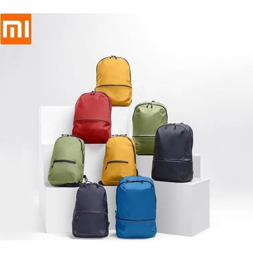Xiaomi ZanJia Lightweight Men Woman Nylon Backpack Fashion Girls School Bags Girls Crossbody Bag Travel Shoulder Backpack
