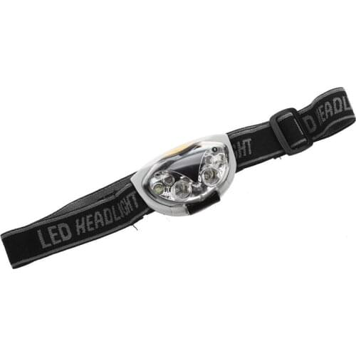 HOT-New Portable LED Head Lamp Torch Light Hands Flashlight With Headband Emergency Survival for Camping