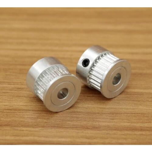 100pc GT3 pulley 20 teeth 8mm bore for max 7mm wide belt+100pc GT3 pulley 20 teeth 6.35mm bore for max 7mm wide belt